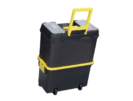  Portable Heavy Duty Tool Box, Double Layer Tool