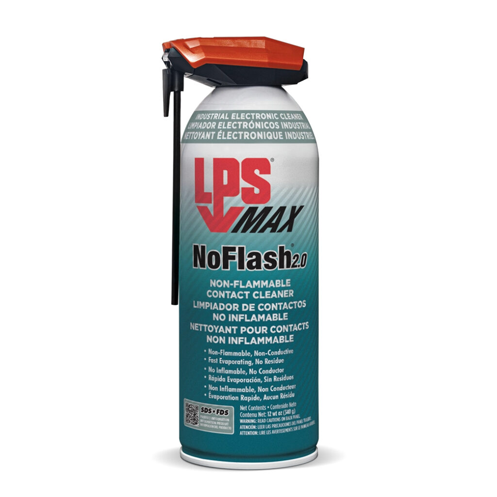 LPS MAX NoFlash 2.0 Non-Flammable Contact Cleaner
