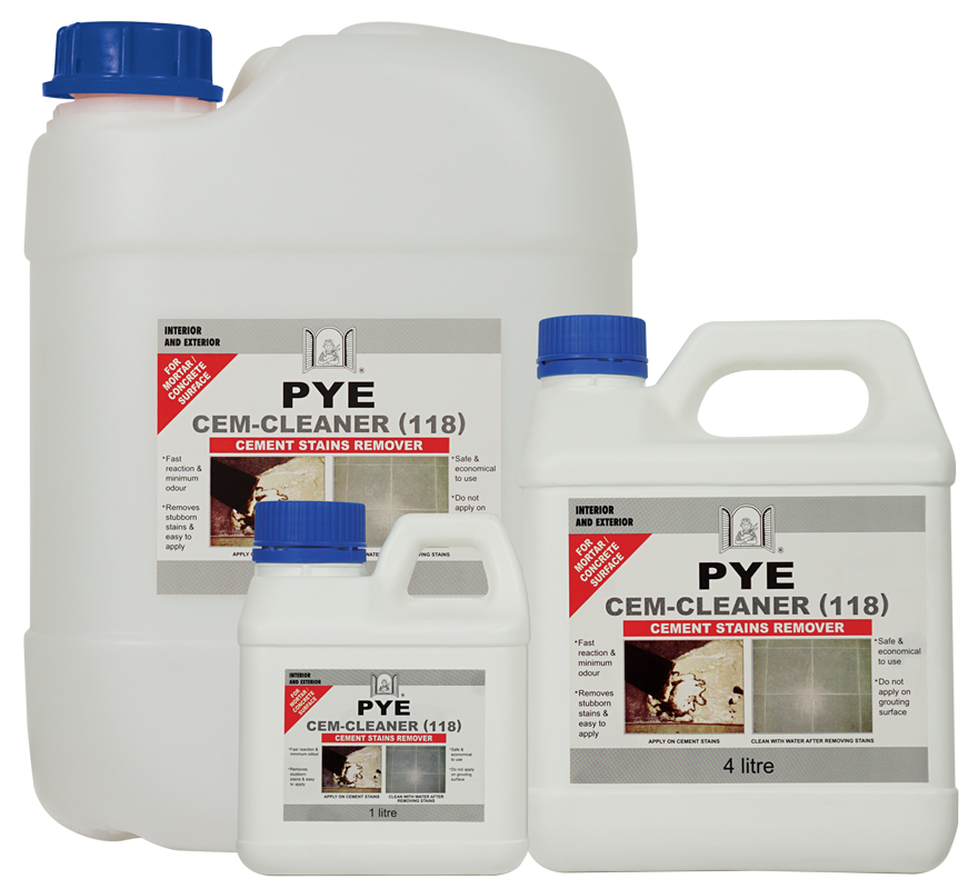 PYE CEM-CLEANER 118 product image from PYE Products