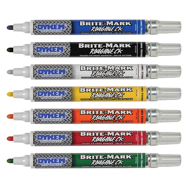 DYKEM BRITE-MARK Roughneck Permanent Paint Marker / Valve Action