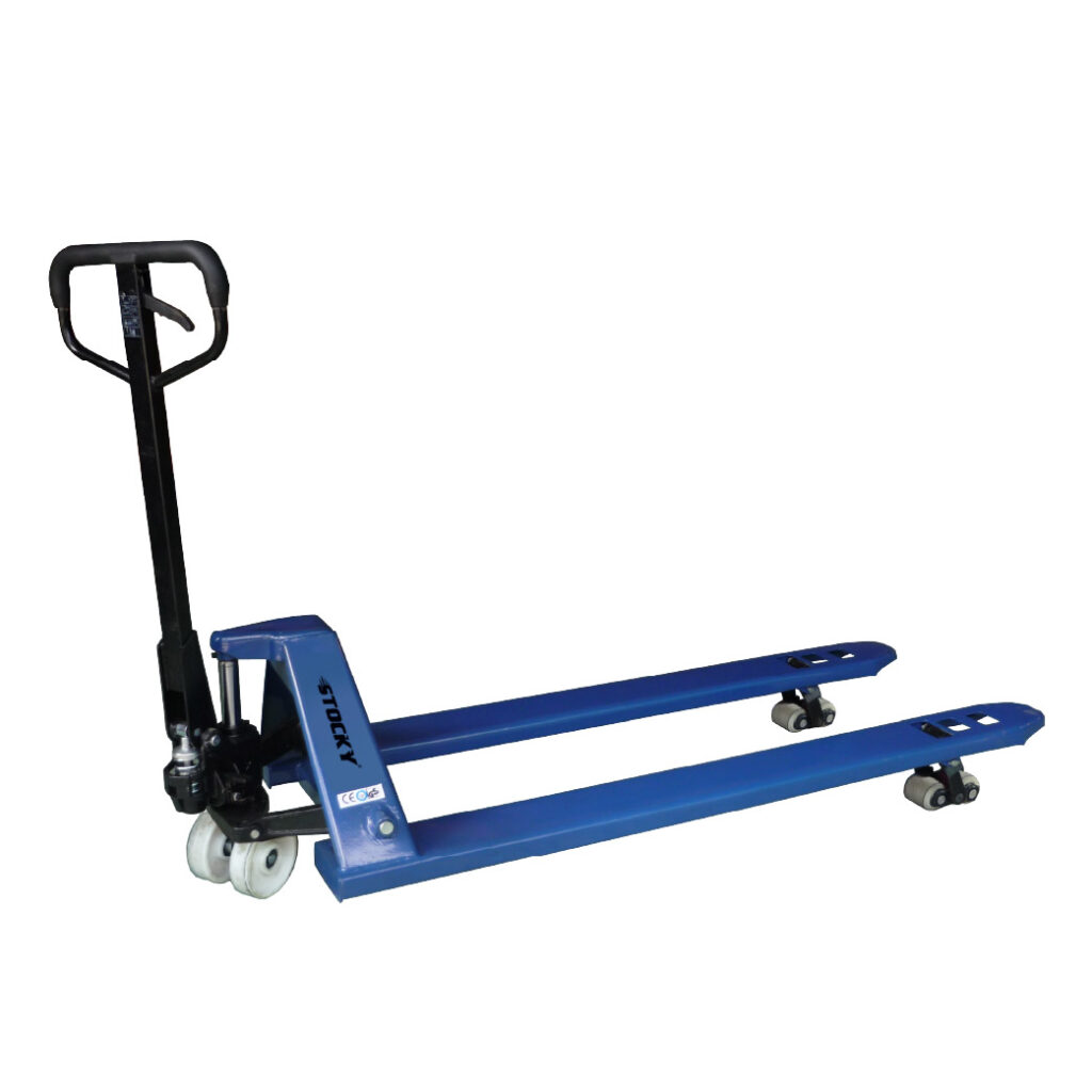 STOCKY Hydraulic Pallet Truck Long Fork Nylon Wheel 3.0T