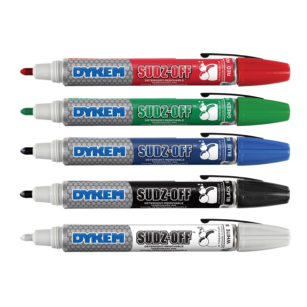 DYKEM SUDZ-OFF Threaded Cap Detergent Removable Marker