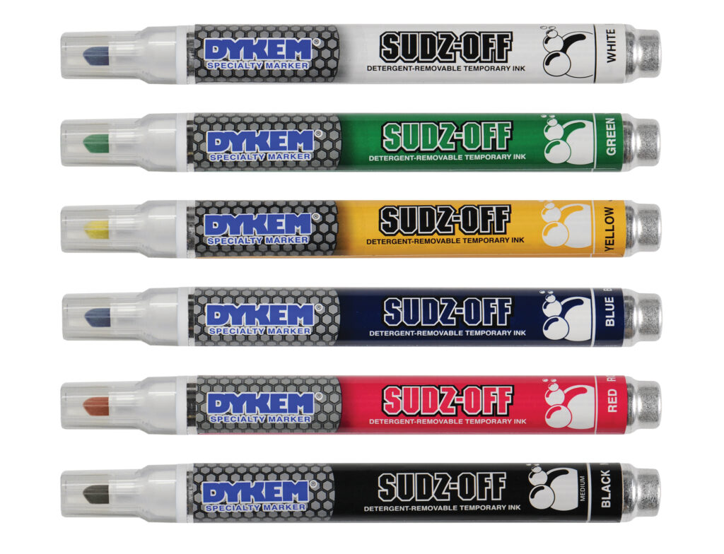 DYKEM SUDZ-OFF Detergent Removable Marker