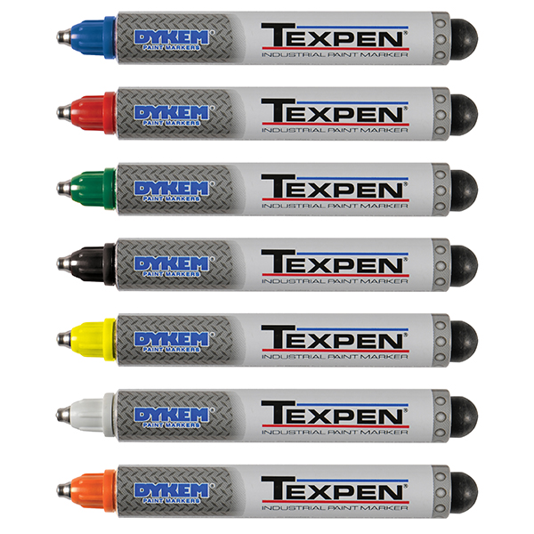 DYKEM TEXPEN Marker Industrial Steel Ball Tip Paint Marker