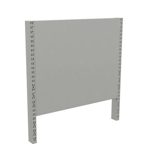 Back panel for upright tube M750 Grey ESD