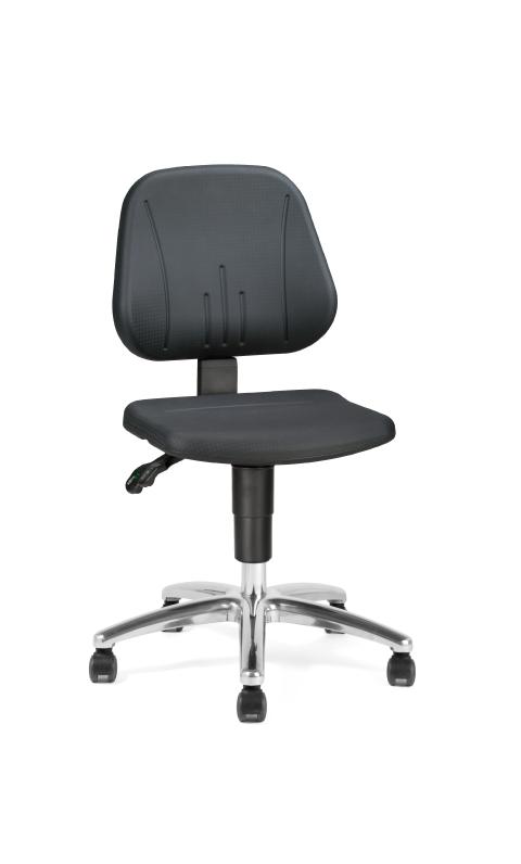 C20PU-ESD – Treston Ergo 20 task chair, black polyurethane,