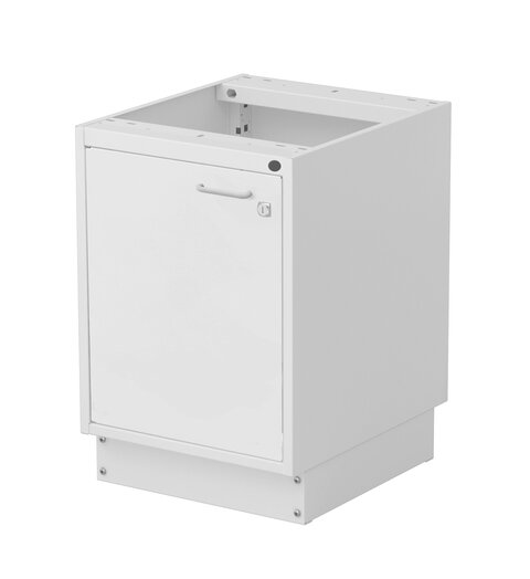 Cabinet 45/56, door left with lock, plinth