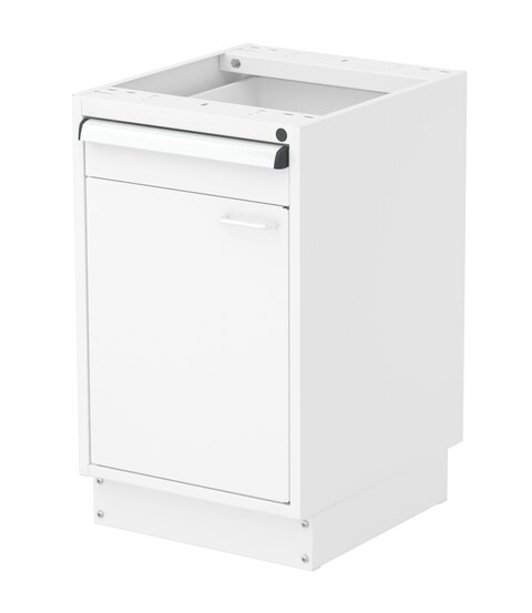 Drawer cabiner 45/66, door left, plinth