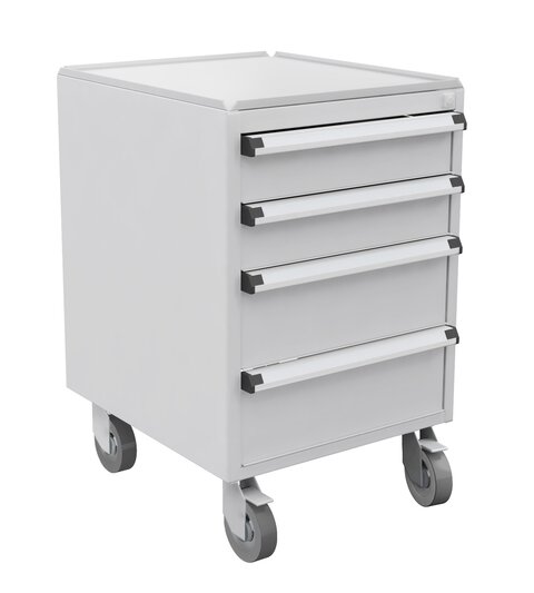 Drawer unit 45/56-2, castors