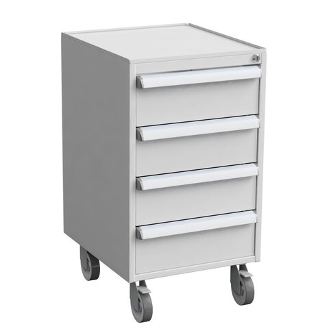 Drawer unit 45/66-4, castors