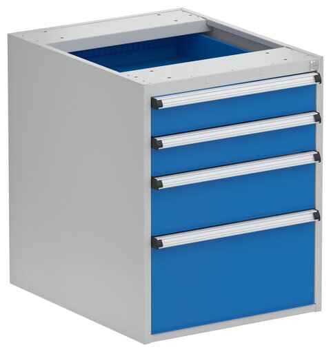 Drawer unit 53/66-10, 2x100 1x150 1x250