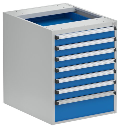 Drawer unit 53/66-6, 6x75 1x150