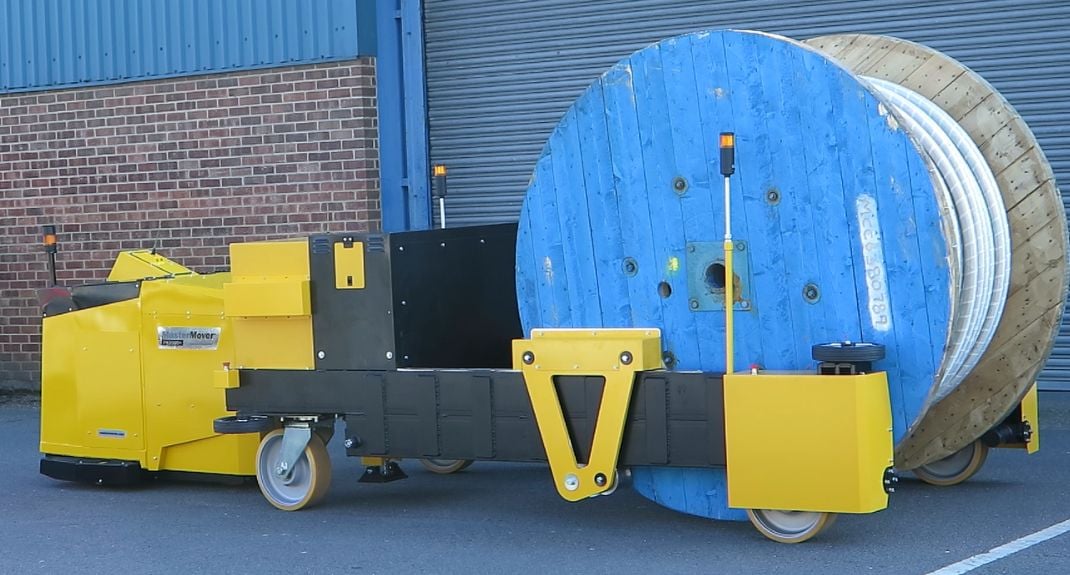 MasterMover application image - Cable reel handling