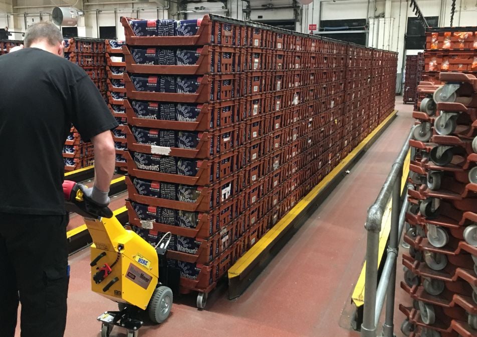 MasterMover electric tug for food production and hygiene-sensitive environments