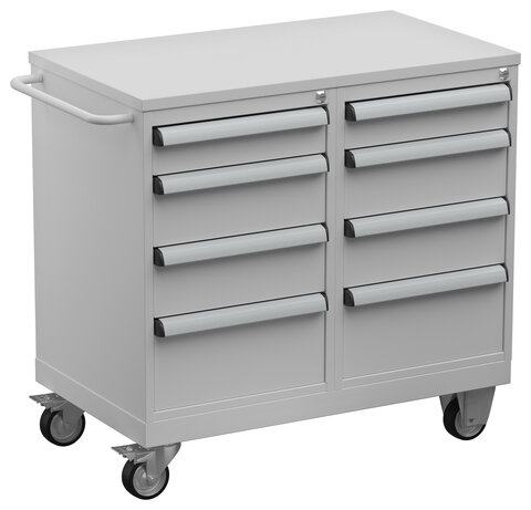 Tool Trolley 3 ESD, steel top