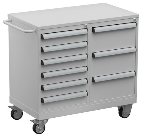 Tool Trolley 4 ESD, steel top