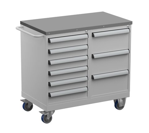 Tool Trolley 4, steel top