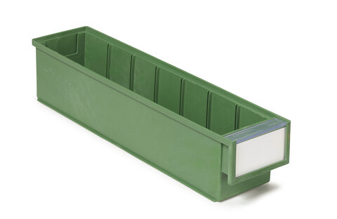 Treston BiOX shelf bin 92x400x82 green 30pcs