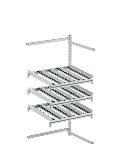 Treston FiFo Flow Rack M900, side-rear extension ESD