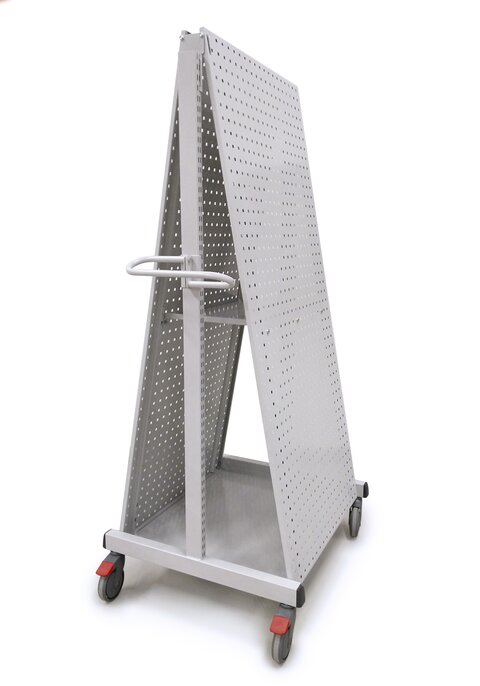 Treston Industrial Multi trolley, tilted perforated panels