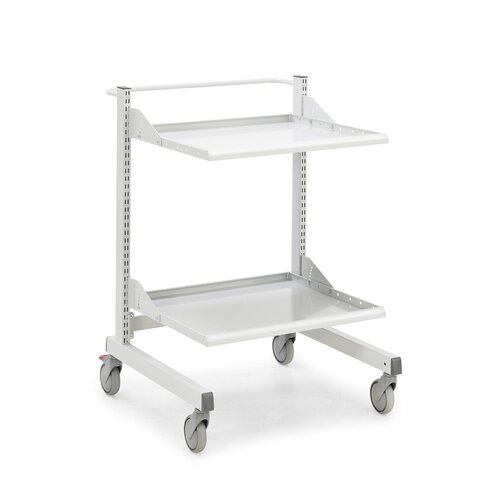 Treston multi trolley low M900, 2 shelves