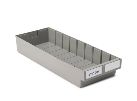 Treston ReBOX shelf bin 186x500x80 grey 20 pcs