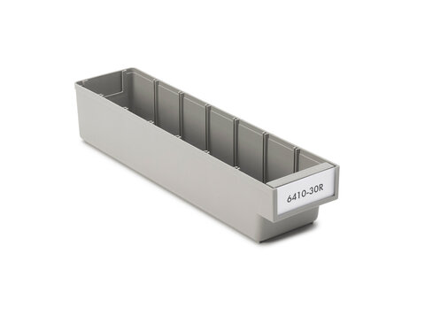 Treston ReBOX shelf bin 94x400x80 grey 40 pcs