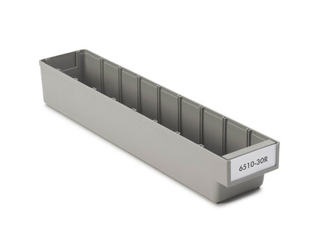 Treston ReBOX shelf bin 94x500x80 grey 40 pcs