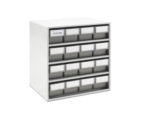 Treston ReBOX storage bin cabinet 400x300x395, grey