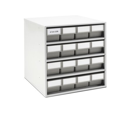 Treston ReBOX storage bin cabinet 400x400x395 grey