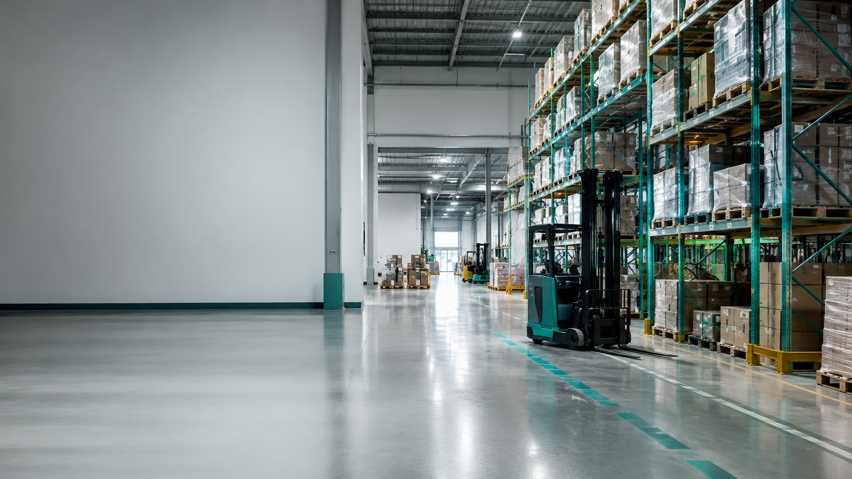 Warehouse equipment planning with forklift and material handling solutions in Singapore
