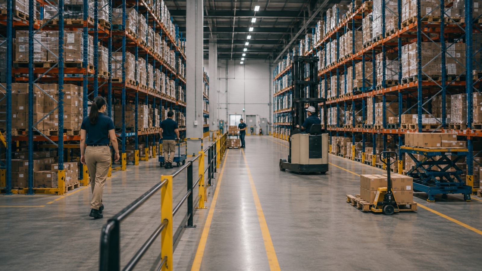 Warehouse operation improvement and ergonomic workflow support
