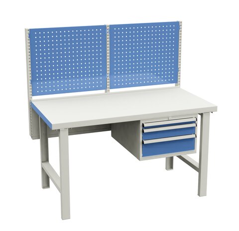 Workshop workstation 1, heavy duty bench 1500x750