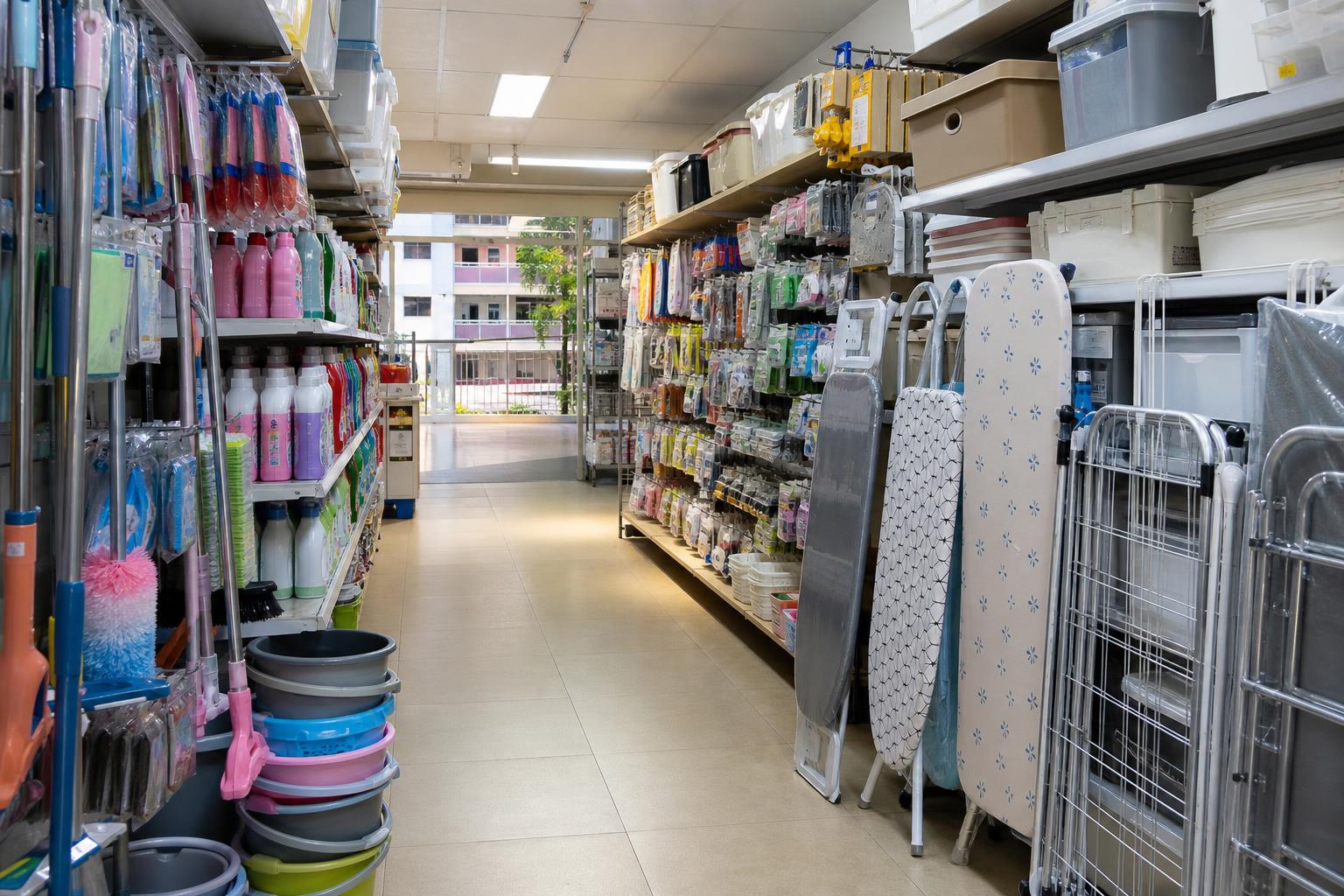 Singapore neighbourhood retail shop with household products for retailers resellers and trade buyers