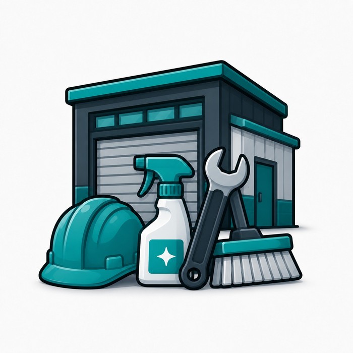 Facilities and workshops MRO icon