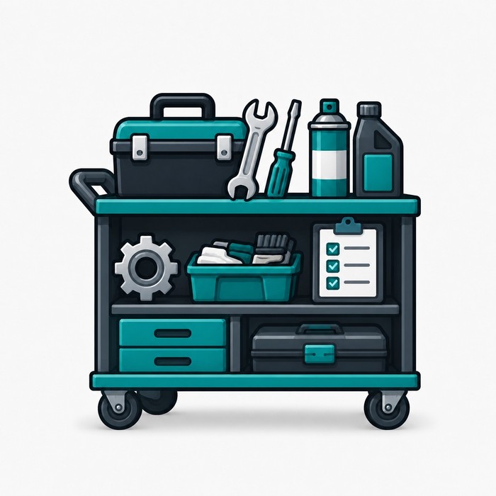 Maintenance departments MRO icon