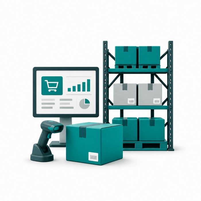SMEs and ecommerce storage racking icon