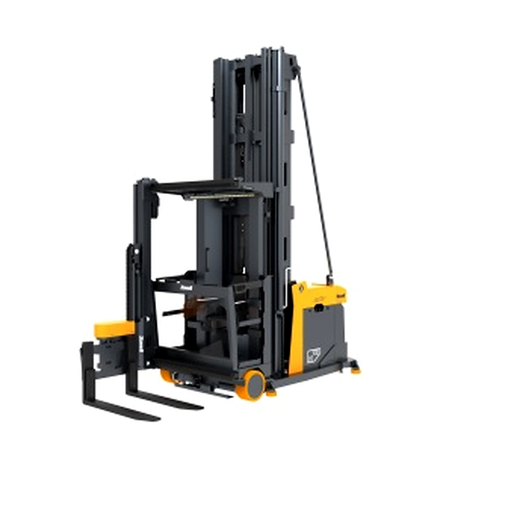 Zowell 1.6 Ton Magnetic Guidance Man-Up Electric VNA Forklift - Enhanced