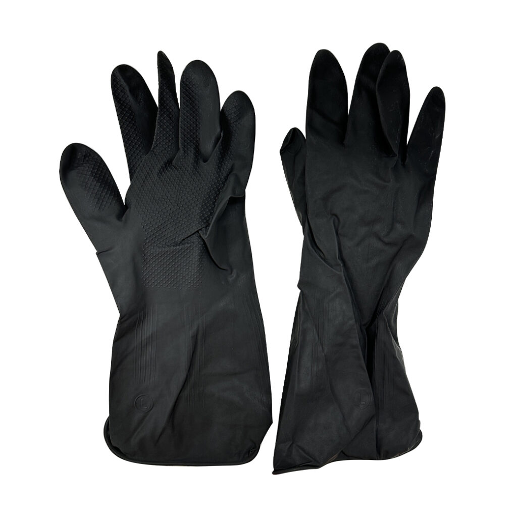 OREX Black Rubber Glove 60g