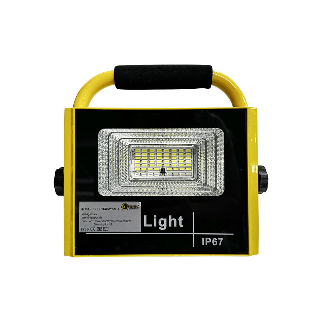 OREX LED Light with Holder, Rechargeable