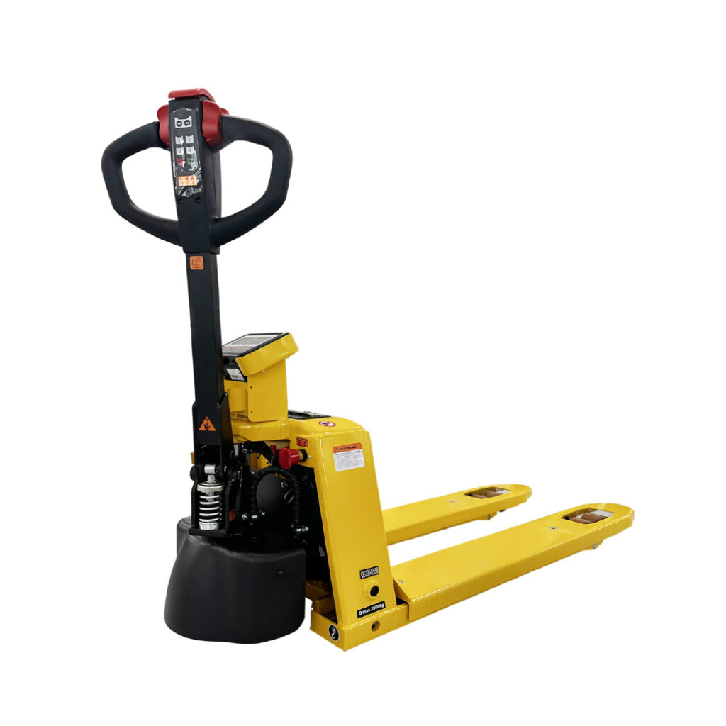 STOCKY Electric Pallet Truck with Scale PU Wheel