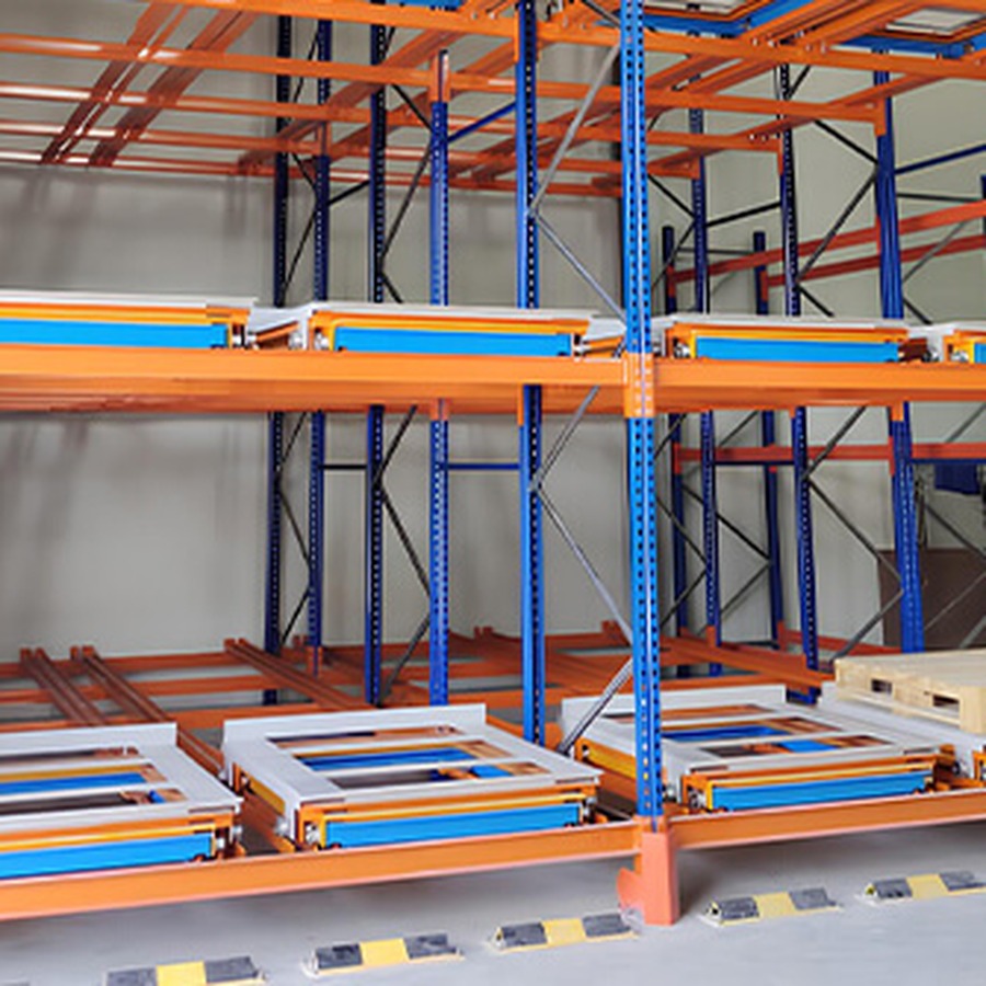 MYSTAR Cart Push Back Racking System