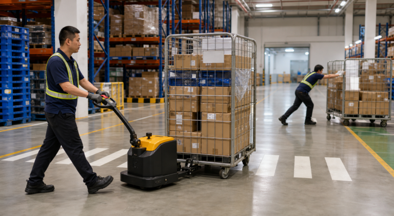 Electric Tug Singapore: What To Check Before Replacing Manual Push Or Forklift Movement