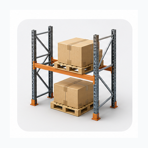 MYSTAR generated icon for pallet racking and warehouse storage