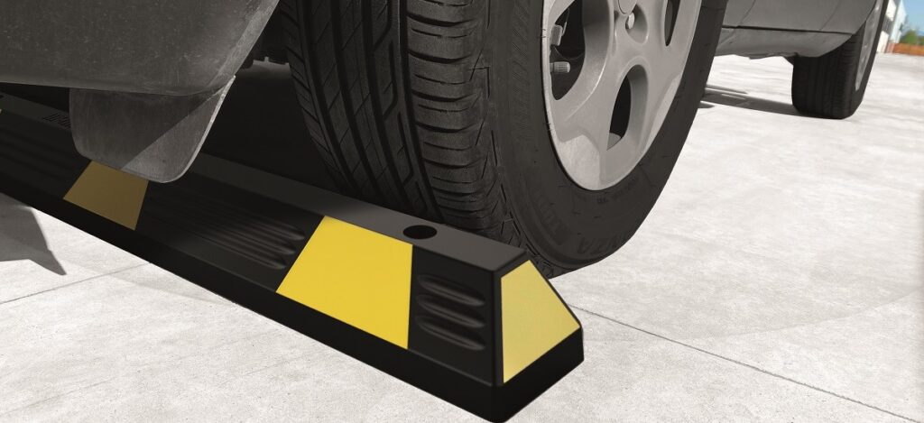 MPM CAR STOP wheel stop for parking bay ends
